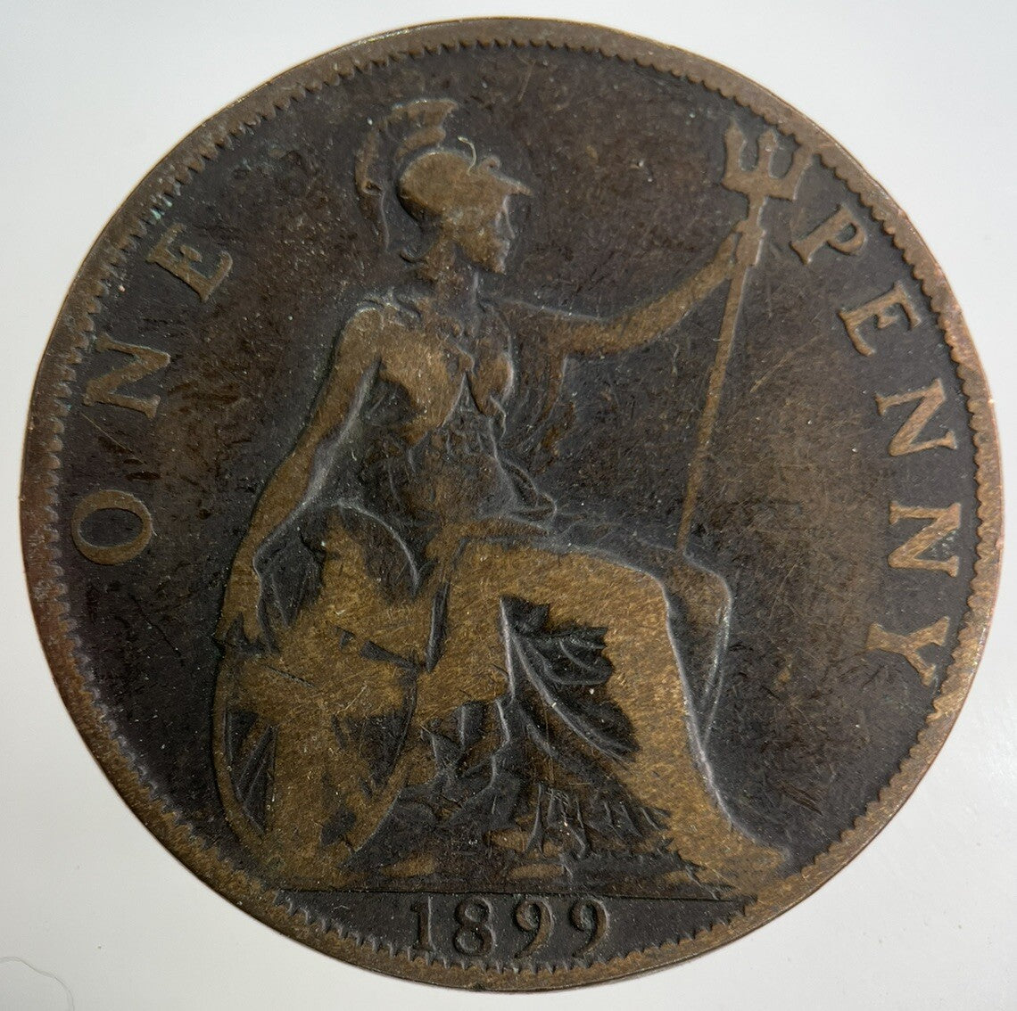 1899 Victoria One Penny Coin | Collectable Grade