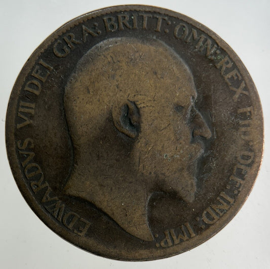 1907 Edward VII Half-Penny Coin | Collectable Grade
