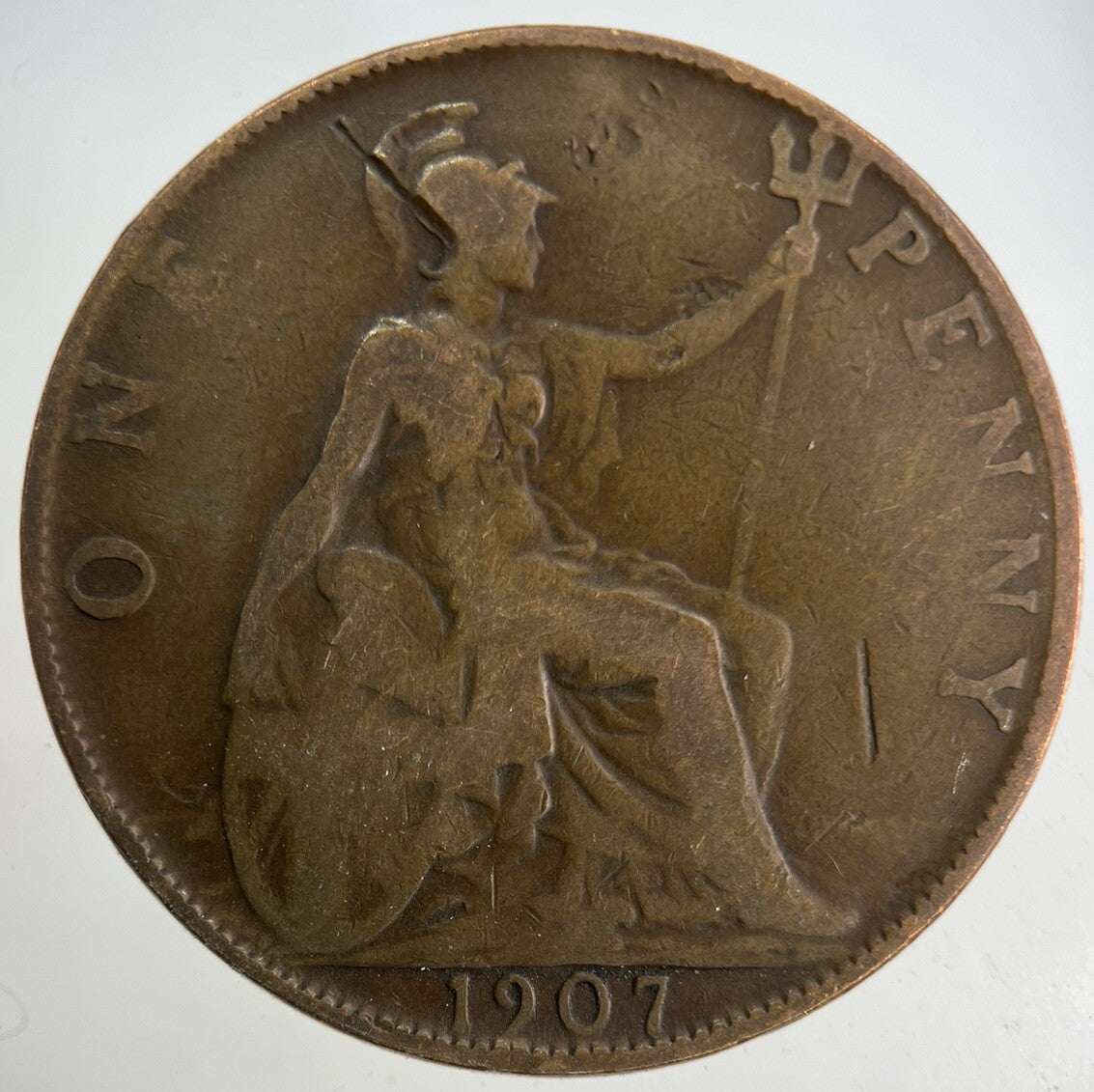 1907 Edward VII One Penny Coin | Collectable Grade