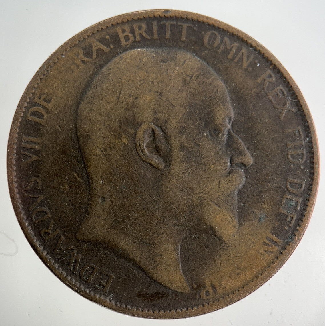 1904 Edward VII One Penny Coin | Collectable Grade