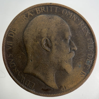 1904 Edward VII One Penny Coin | Collectable Grade