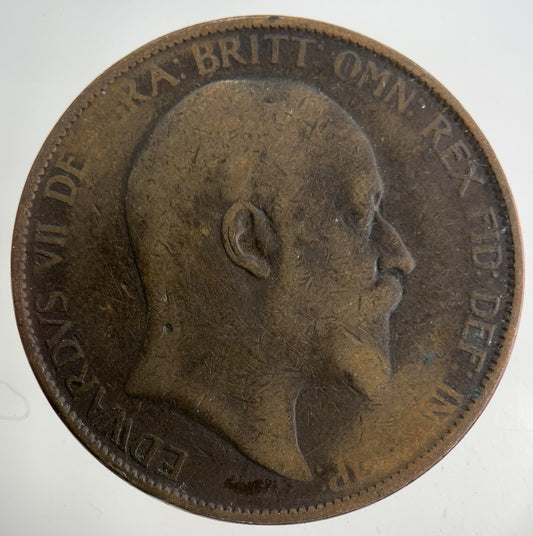 1904 Edward VII One Penny Coin | Collectable Grade