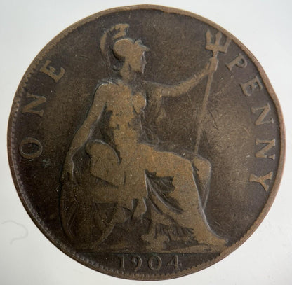 1904 Edward VII One Penny Coin | Collectable Grade