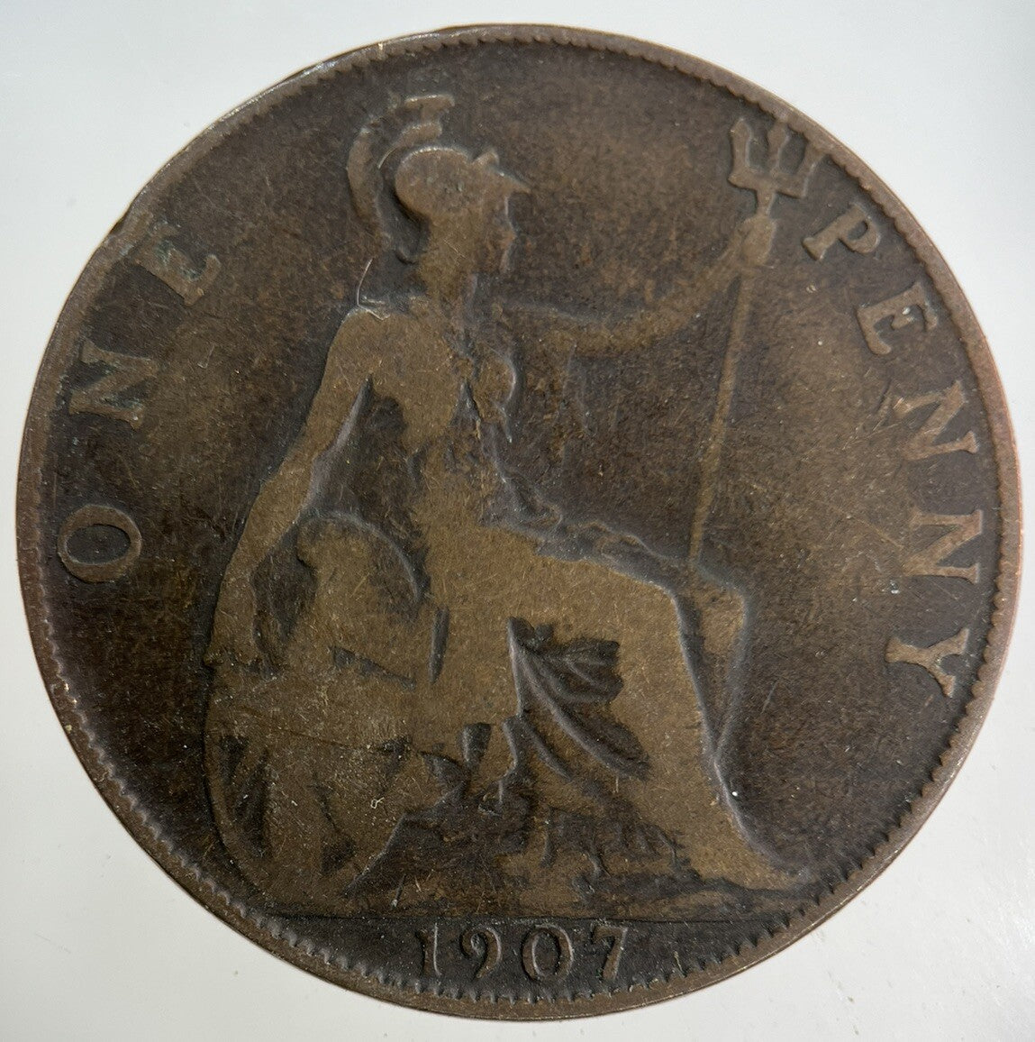 1907 Edward VII One Penny Coin | Collectable Grade