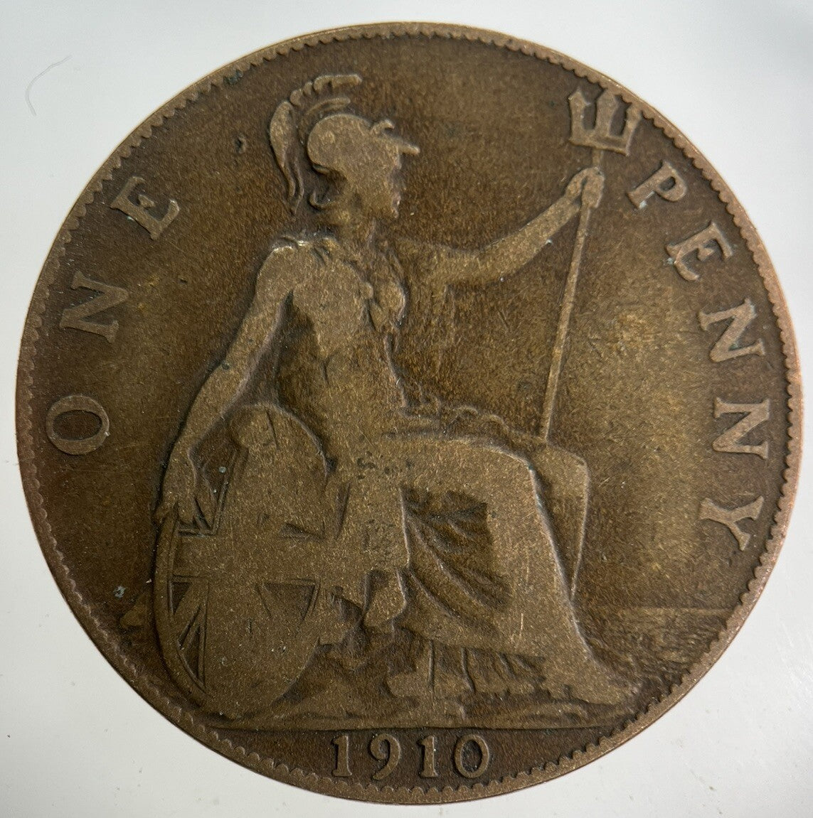 1910 Edward VII One Penny Coin | Collectable Grade