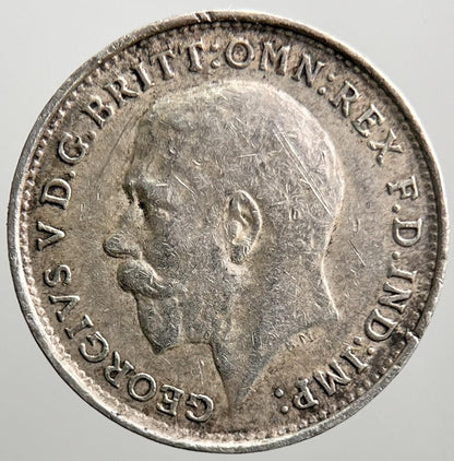 1919 George V Threepence Silver Coin | Fine Collectable Grade | a2729