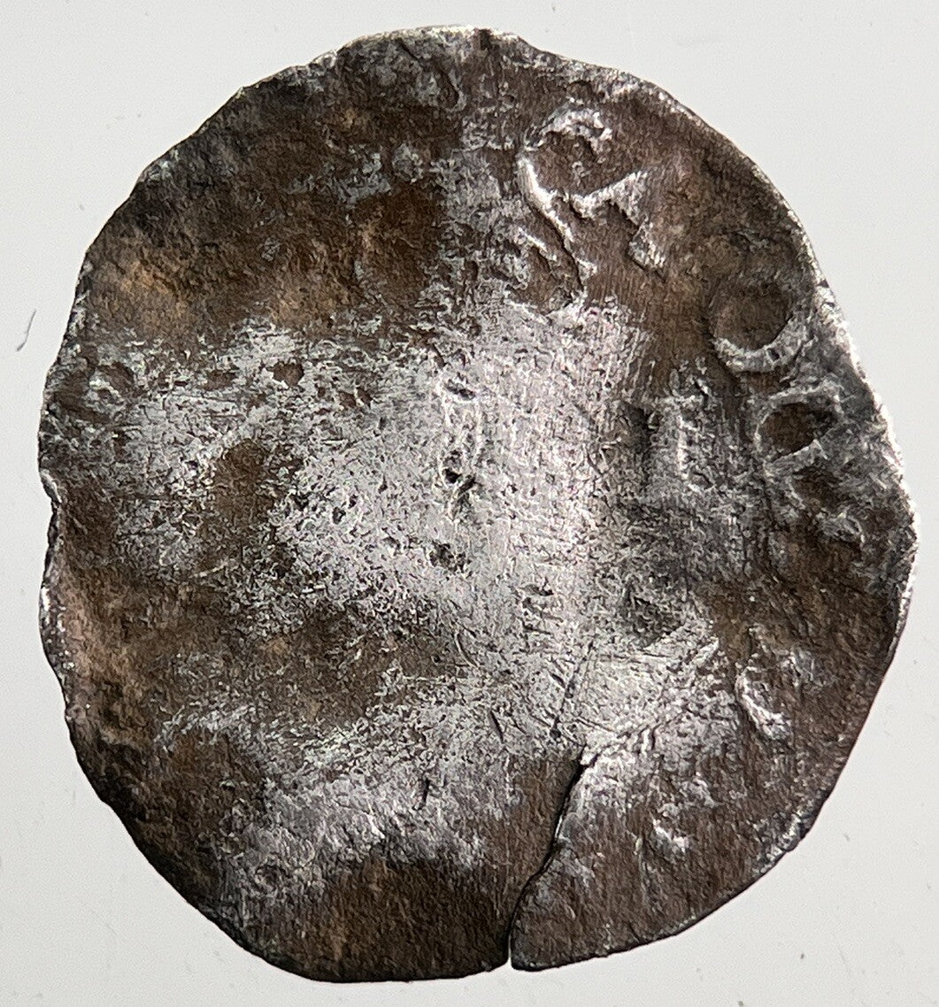 British Charles I 1st Penny Hammered Silver Coin | Collectable Grade | a5795