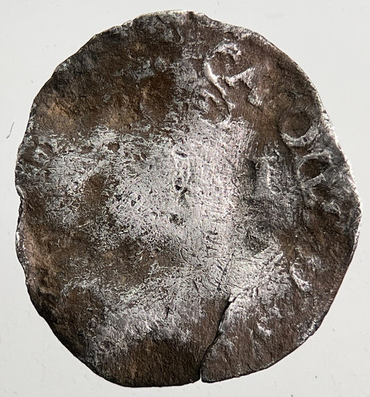 British Charles I 1st Penny Hammered Silver Coin | Collectable Grade | a5795