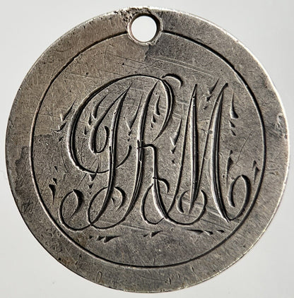 Victoria Engraved Threepence R-M Silver Coin | Fine Collectable Grade | a1817