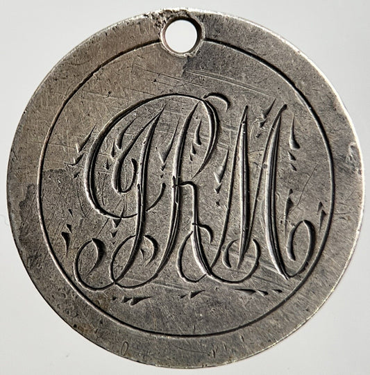 Victoria Engraved Threepence R-M Silver Coin | Fine Collectable Grade | a1817