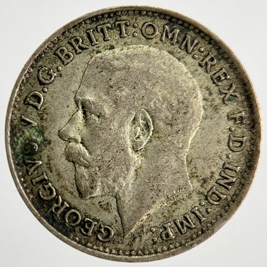 1920 George V Threepence | British Silver Coin | Very High Grade | a1185