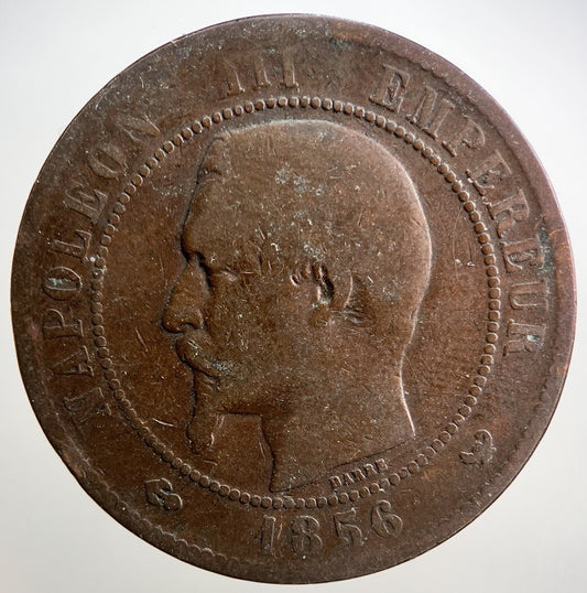 1856 France 10 Centimes Coin | Collectable Grade