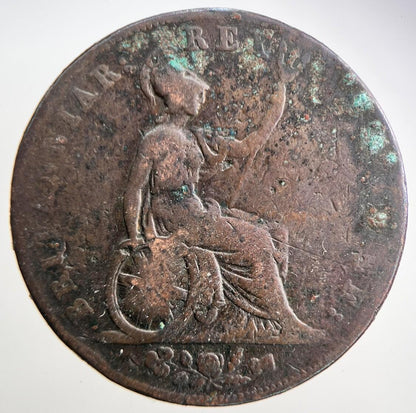 1826 George IV Half-Penny Coin | Collectable Grade | a3672