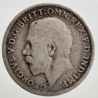 1917 George V Threepence Silver Coin | Collectable Grade | a2797