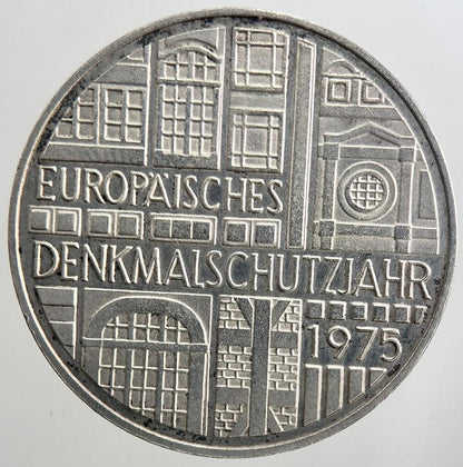1975 Germany 5 Mark Silver Coin | Very High Grade | a5392