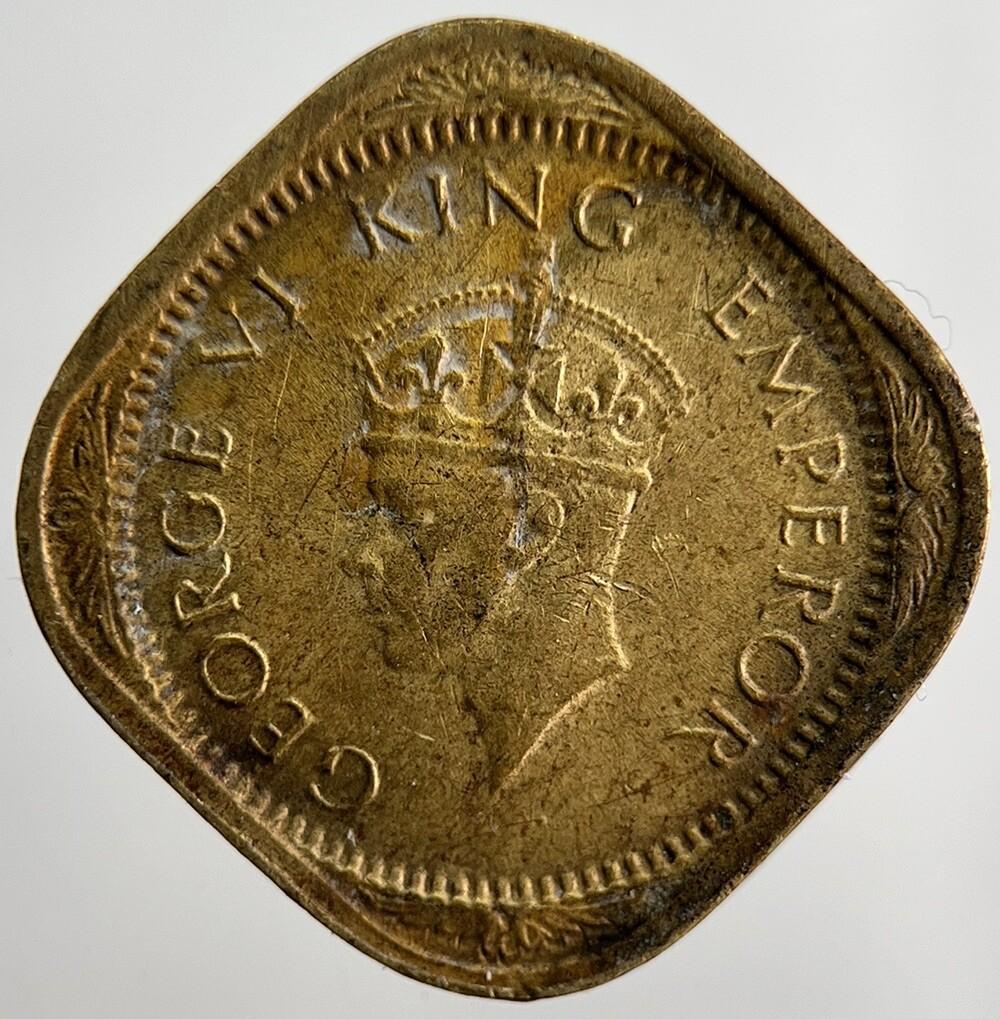 1944 India 1/2 Anna Coin | Fine Collectable Grade | a2537
