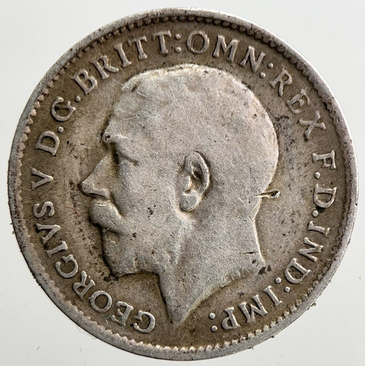 1913 George V Threepence Silver Coin | Fine Collectable Grade | a2774