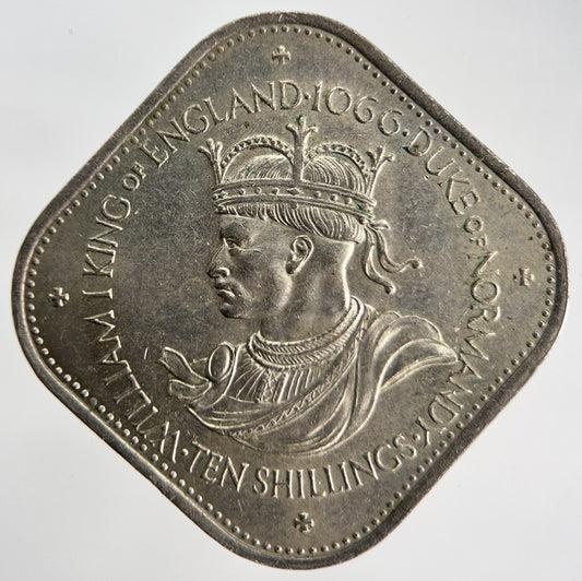1966 Guernsey William I 10 Shillings Coin | Very High Grade | a1880
