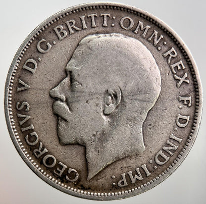 1918 George V Florin British Silver Coin | Collectable Grade | a2733