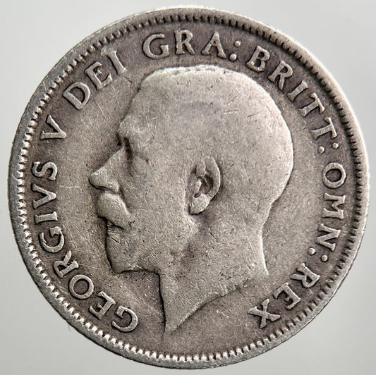 1914 George V Sixpence Silver Coin | Collectable Grade | a1257