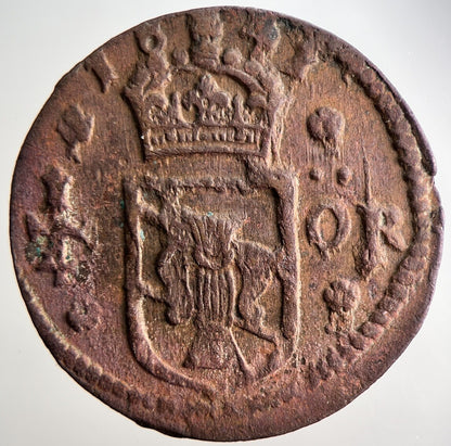 1644 Sweden Quarter 1/4 Ore Coin | Collectable Grade | a3119