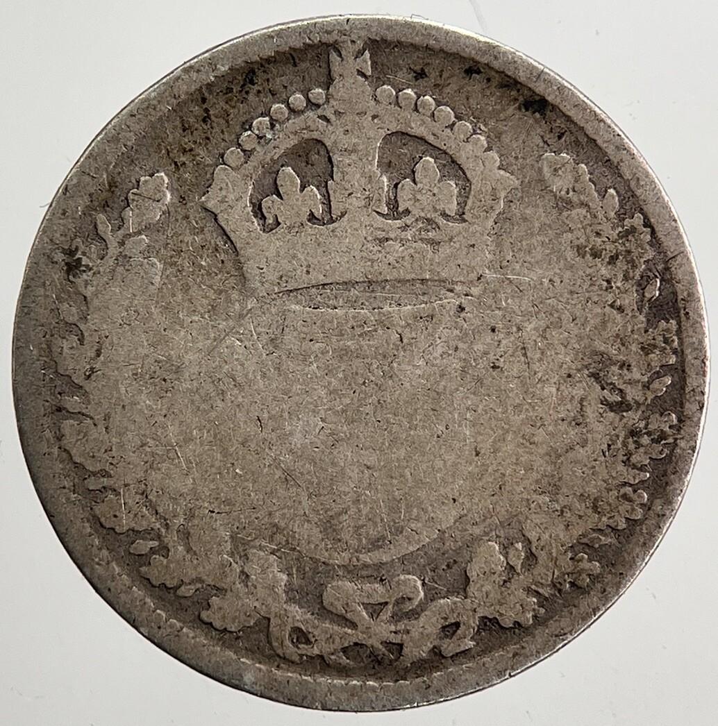 British Victoria Threepence Silver Coin | Collectable Grade | a5078