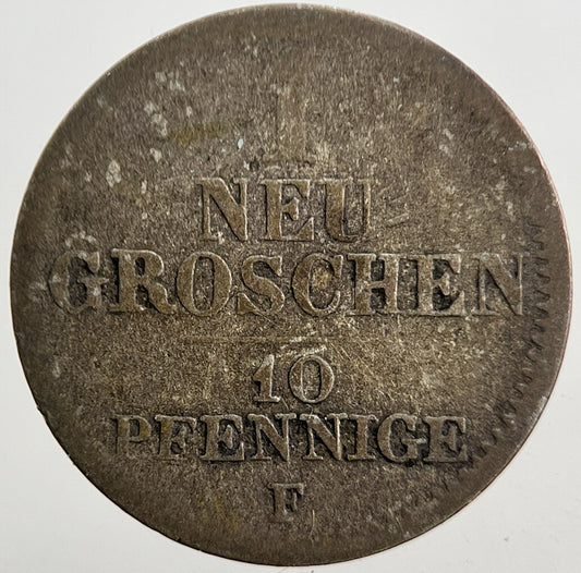 1855 1 Neu Groschen Germany Silver Coin | Collectable Grade | a5372