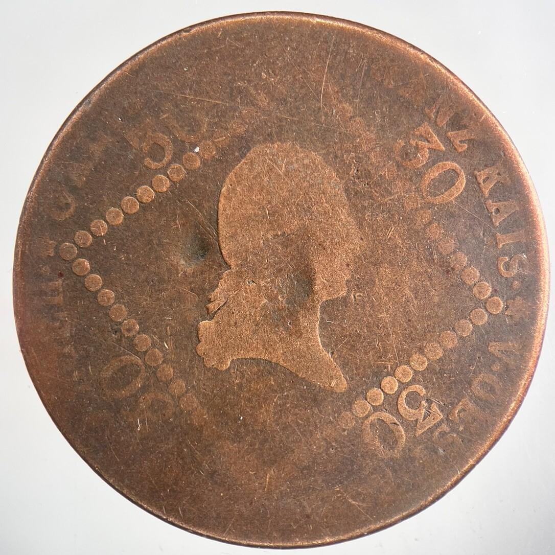 1807 Austria 30 Kreuzer Coin | Collectable Grade | a3406