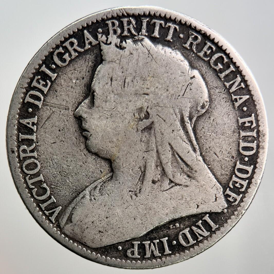1898 Victoria Florin Silver Coin | Collectable Grade | a2436