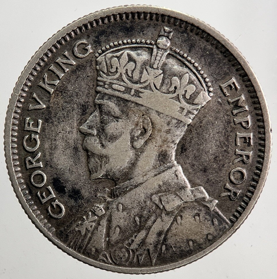 1934 New Zealand Sixpence Silver Coin | Fine Collectable Grade |  a5429