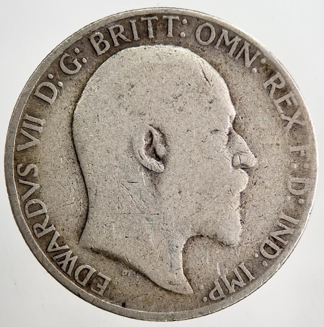 British Edward VII Florin Silver Coin | Collectable Grade | a5495