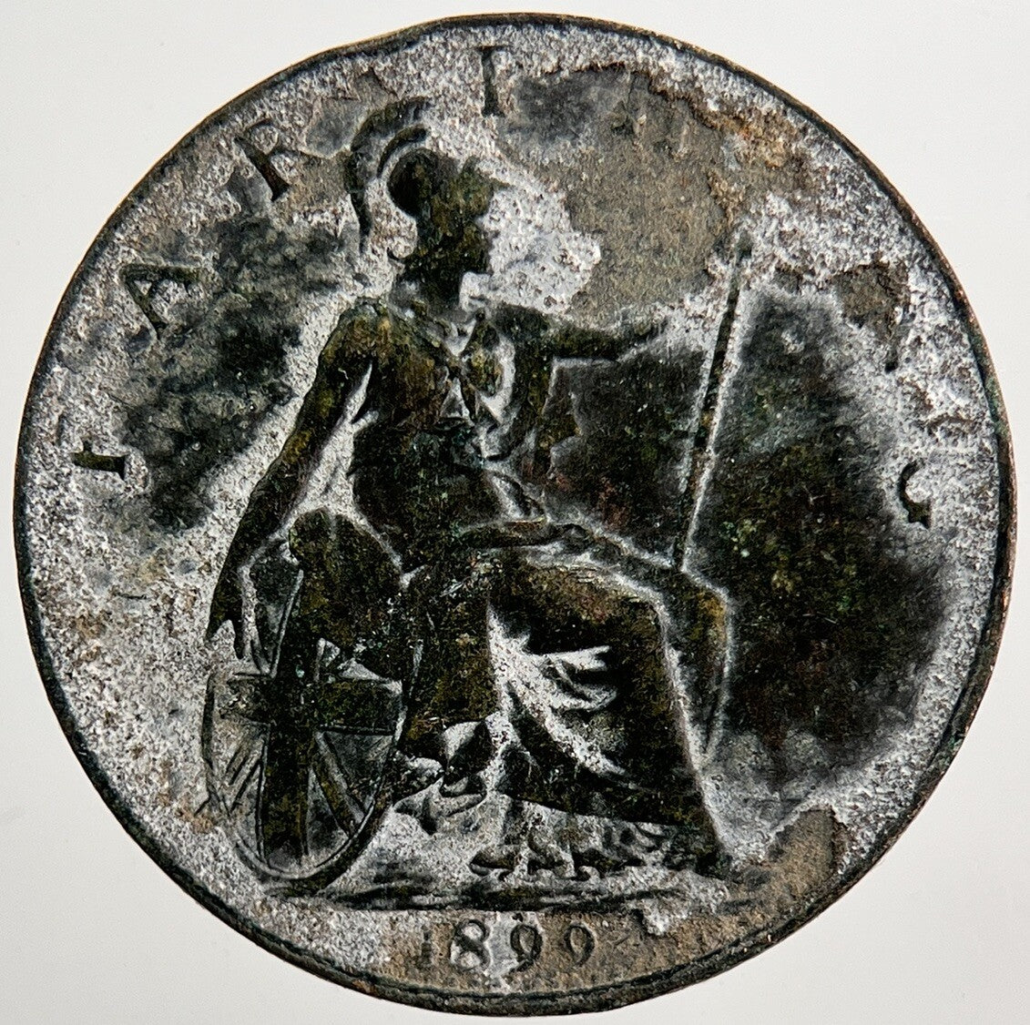 1899 Victoria Farthing Coin | Very High Grade | a5031