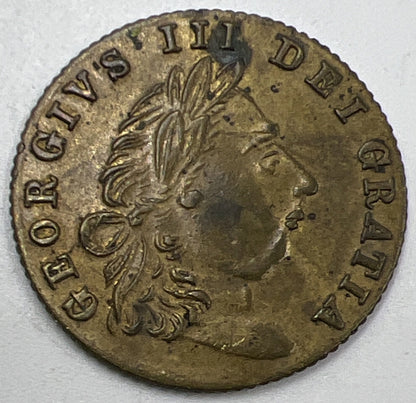 1768 George III Good Old Days Gaming Coin Token | Fine Collectable Grade | a1047