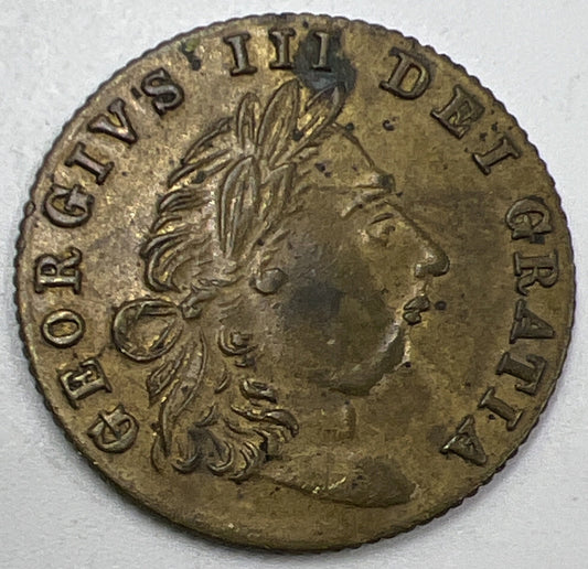1768 George III Good Old Days Gaming Coin Token | Fine Collectable Grade | a1047