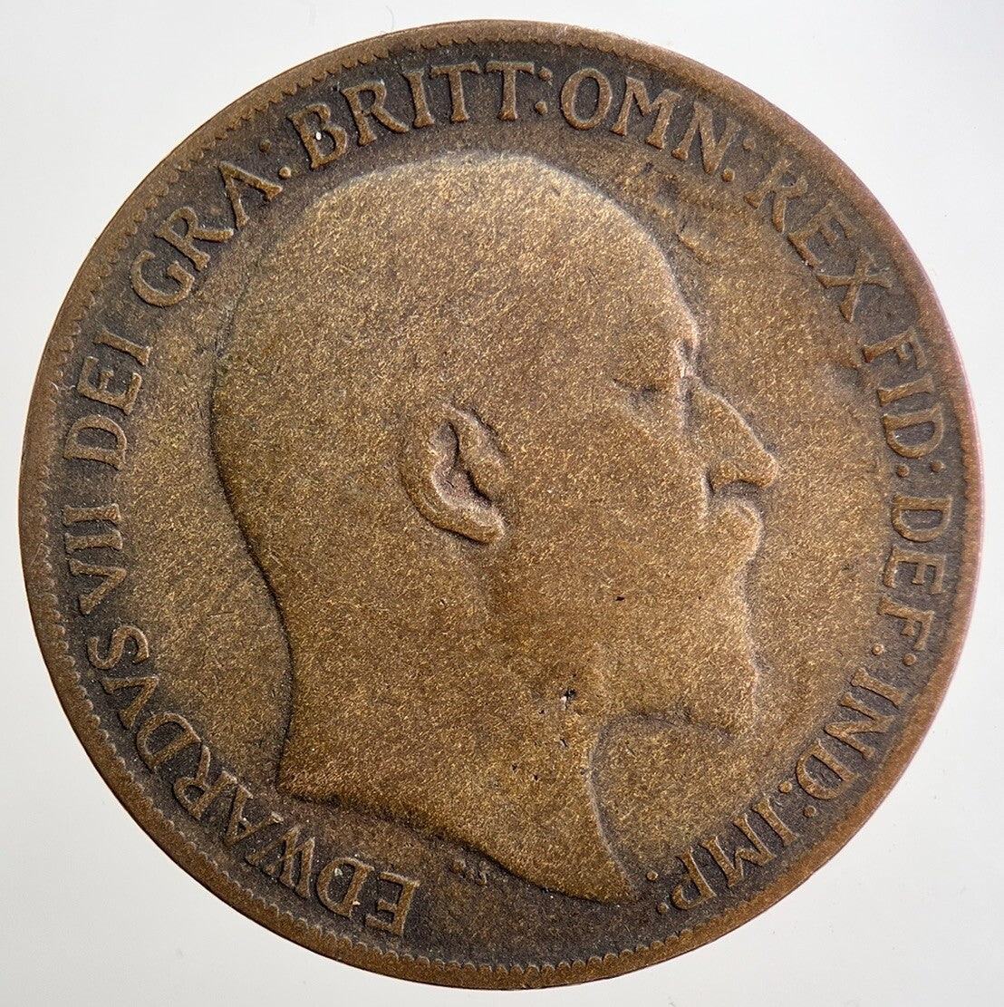 1910 Edward VII One Penny Coin | Collectable Grade | a5052