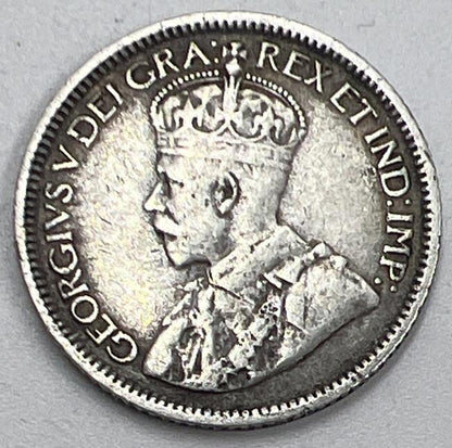 1919 Canada 10 Cents | Canadian Silver Coin | Collectable Grade | a549