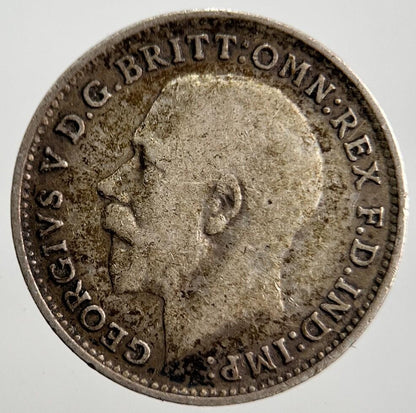 1920 George V Threepence Silver Coin | Fine Collectable Grade | a2313
