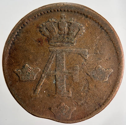 1764 Sweden One 1 Ore Coin | Collectable Grade | a2212