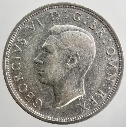 1937 George VI Half-Crown Silver Coin | Fine Collectable Grade | a3852