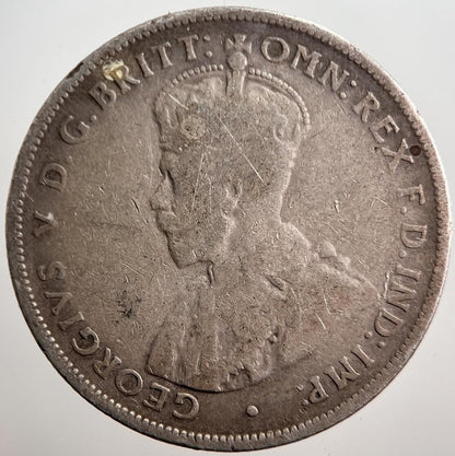 1922 Australia Florin Two Shillings Silver Coin | Collectable Grade | a2951