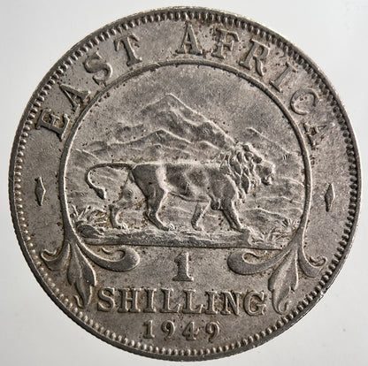 1949 East Africa One 1 Shilling Coin | Very High Grade | a5496