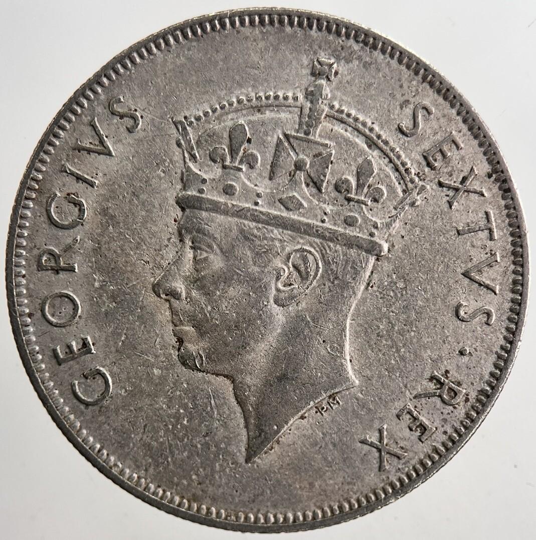 1949 East Africa One 1 Shilling Coin | Very High Grade | a5496