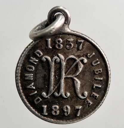1897 Victoria Diamond Jubilee Silver Medal | Collectable Grade | a3844