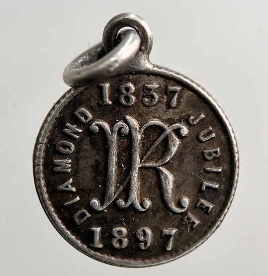 1897 Victoria Diamond Jubilee Silver Medal | Collectable Grade | a3844