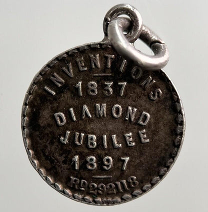 1897 Victoria Diamond Jubilee Silver Medal | Collectable Grade | a3844