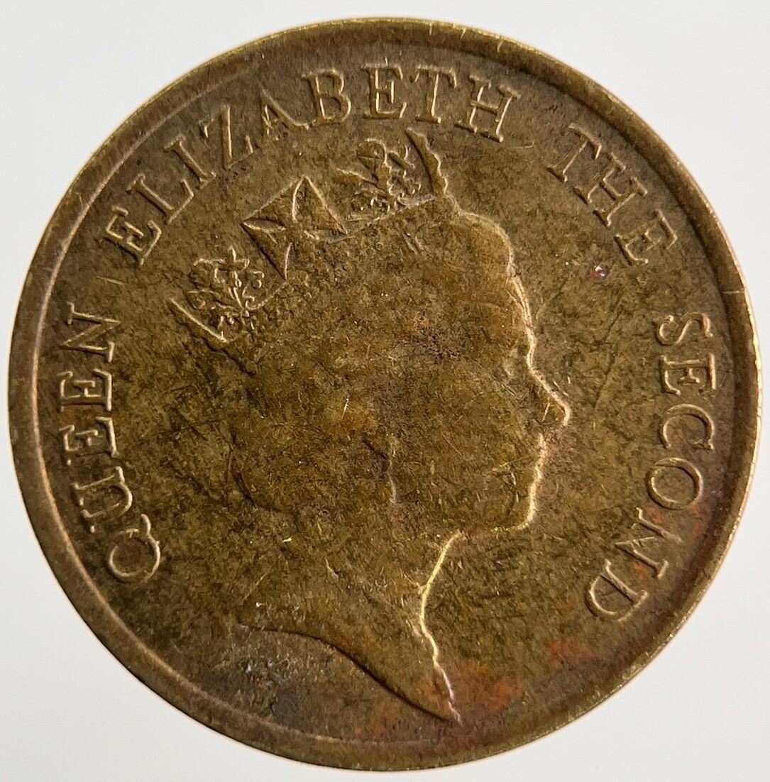 1991 Hong Kong 10 Cents Coin | Fine Collectable Grade