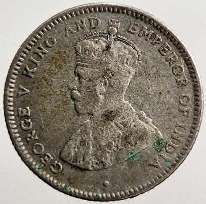 1920 Ceylon 25 Cents Silver Coin | Collectable Grade | a3678
