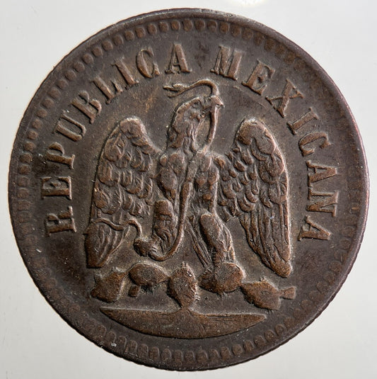 1890 Mexico Un Centavo Coin | Very High Grade | a5395