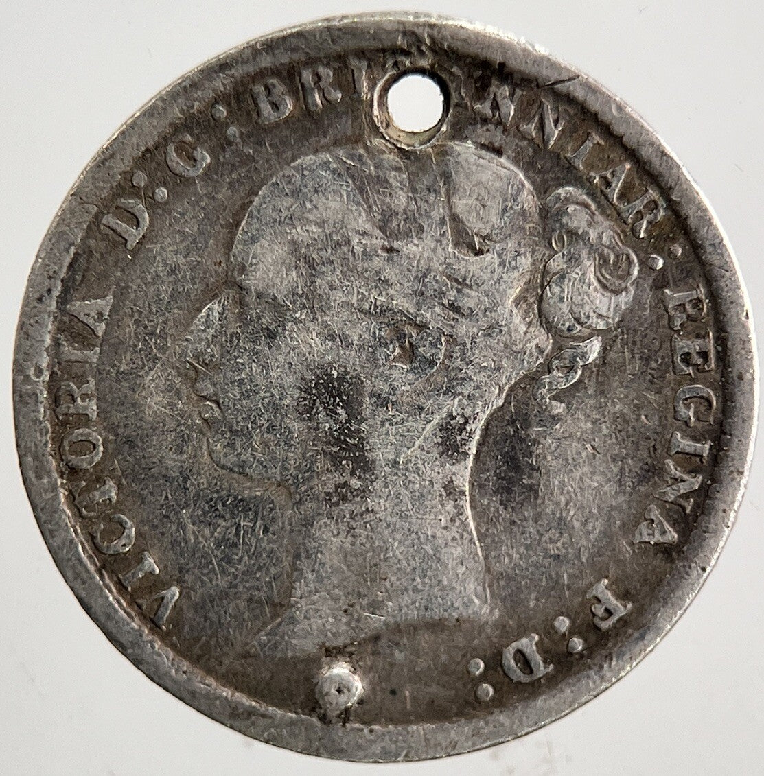 1883 Victoria Threepence Silver Coin | Collectable Grade | a5507