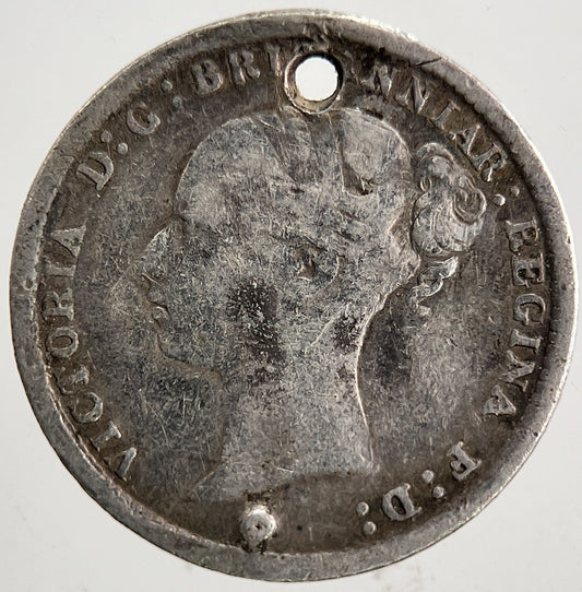 1883 Victoria Threepence Silver Coin | Collectable Grade | a5507